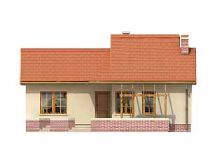 Projekt domu Szyper M - elewacje