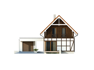 Projekt domu Teo 3 - elewacje