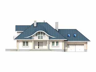 Projekt domu Walc 6 - elewacje