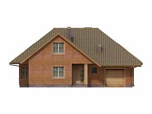 Projekt domu Wiking dr-S - elewacje