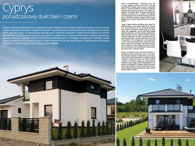 CYPRYS ponadczasowy duet bieli i czerni